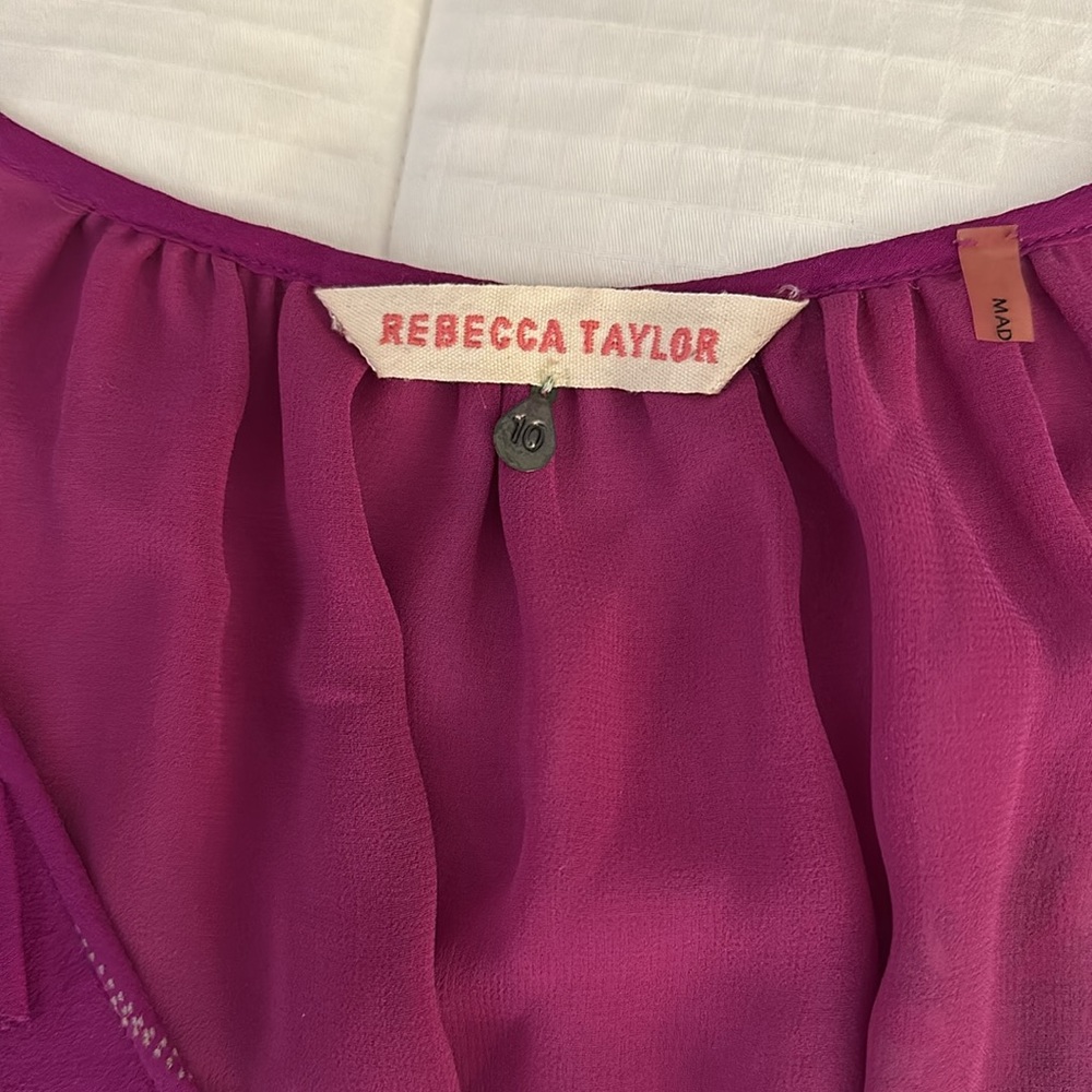 Rebecca Taylor silk blouse - Picture 2 of 4